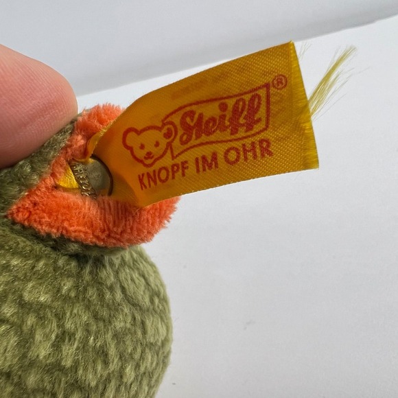 Steiff Cosy Friends Spottilli Green Dragon Plush - Picture 3 of 3